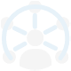 A collaborative model that brings multiple technical experts together and handholds through for sustained adoption by the government