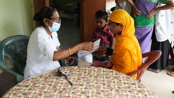 Frontline workers save Tijeshwari’s life and bring her child into the world
