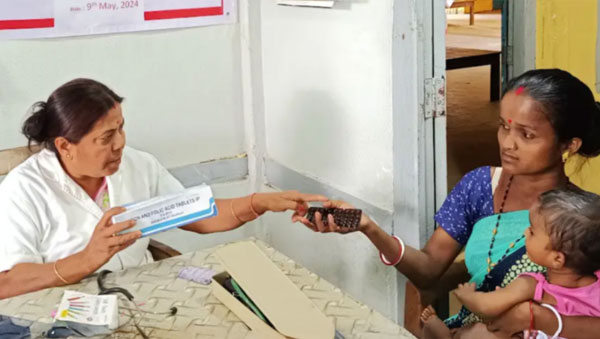 Visually impaired mother Sonmoni gives birth with our support